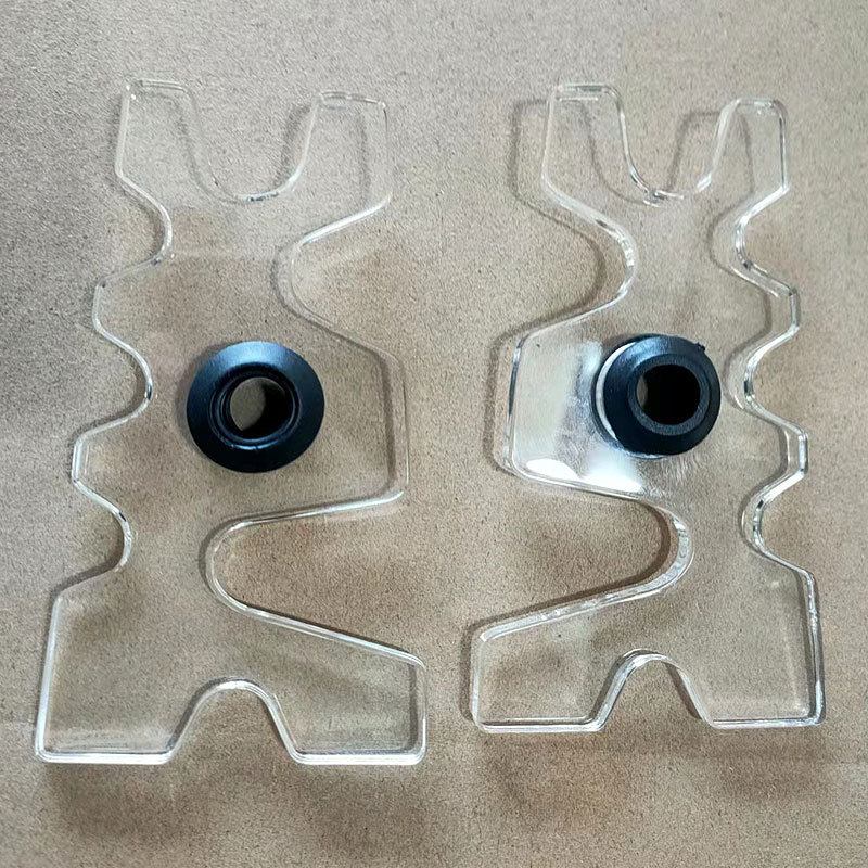 Equipo de mesa de billar titular de varilla cabeza titular de varilla de billar titular de varilla de acrílico transparente 115mm titular de varilla de billar americano