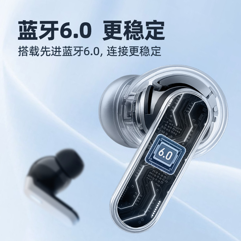Langston TG16 ANC アクティブ ノイズ キャンセリング Bluetooth ヘッドセット ゲーム モード 6.0 低遅延 APP インテリジェント調整|undefined