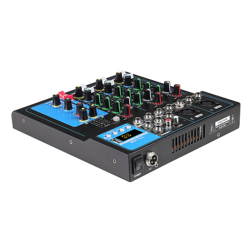 Mixer Bluetooth USB home reverb performance conference stage dj mixer small 4-way mixer wholesale