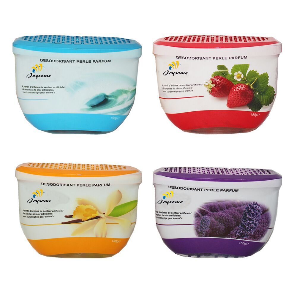 150g水晶香珠固体空气芳香剂定制贴牌跨境代加工