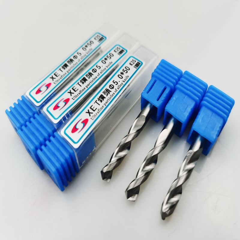 XET鑫尔特数控钨钢钻头K25合金材质 直柄钻整体硬质麻花钻1-12mm