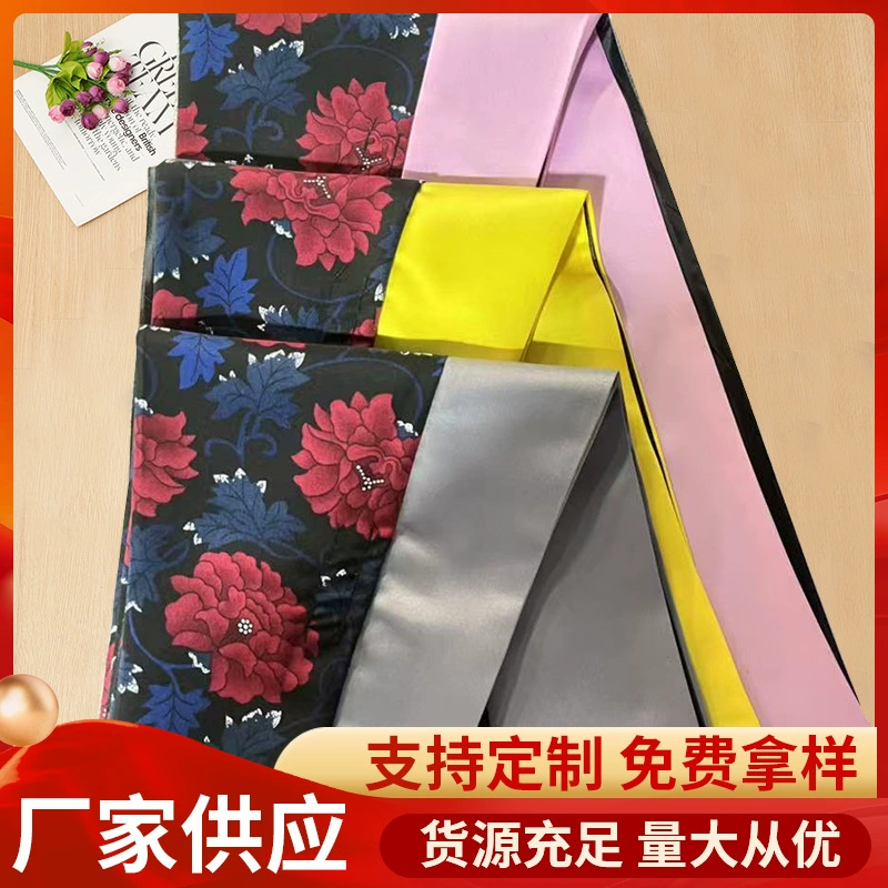 Шаль для студентов колледжа, драпированная атласная униформа бакалавра, шарф в студенческом стиле, воротник для гуманитарных и научных дисциплин, большой цветочный воротник, оптовая продажа