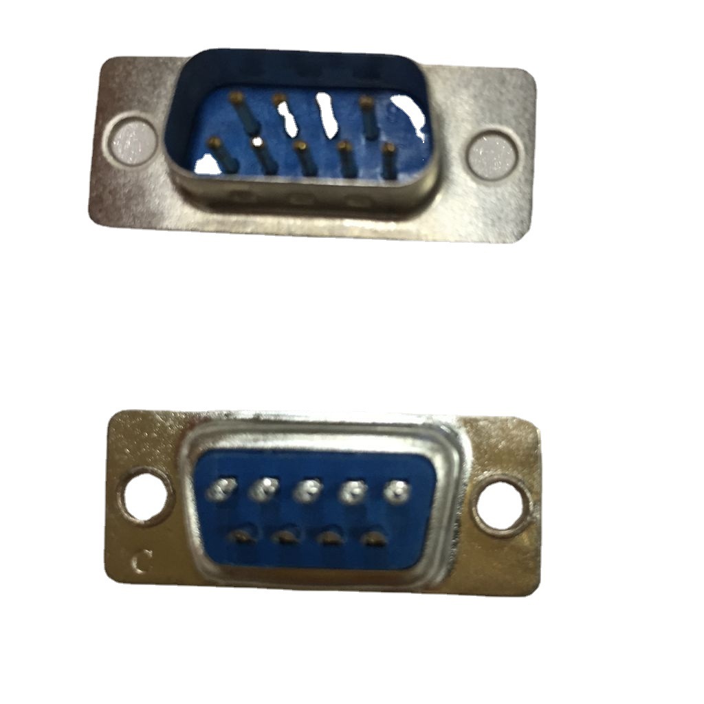 D-SUB   9针   180度直插式音频、视频插头