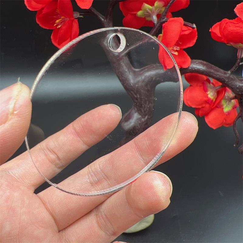 高清亚克力透明片亚克力透明圆板透明圆片跨境热销有机玻璃透明片