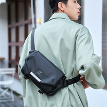唐酷新款男士斜挎包时尚潮牌防水单肩包男大容量休闲学生挎包现货