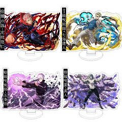 新款動漫立牌五條悟虎杖悠仁兩面人形亞克力擺件大立牌動漫周邊