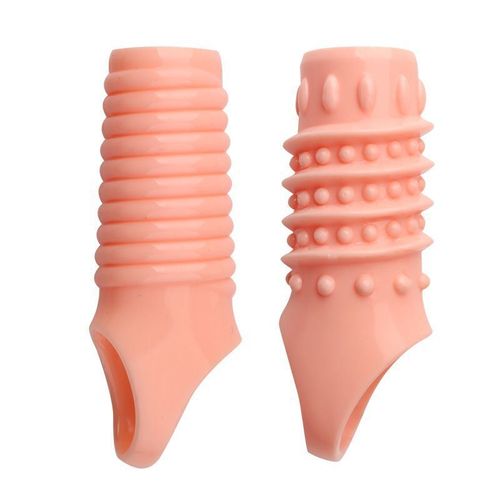 Open-faced wolf braces, special-shaped particle threaded sleeves for men and women, sperm locking rings, penis sleeves, adult sex toys