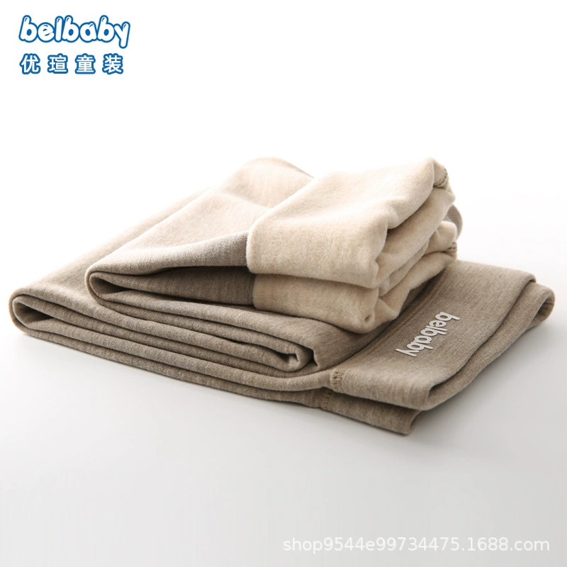 belbaby осенняя бархатная детская лодыжка, термобельё, брюки, детская одежда, увеличенная толщина, для подростков