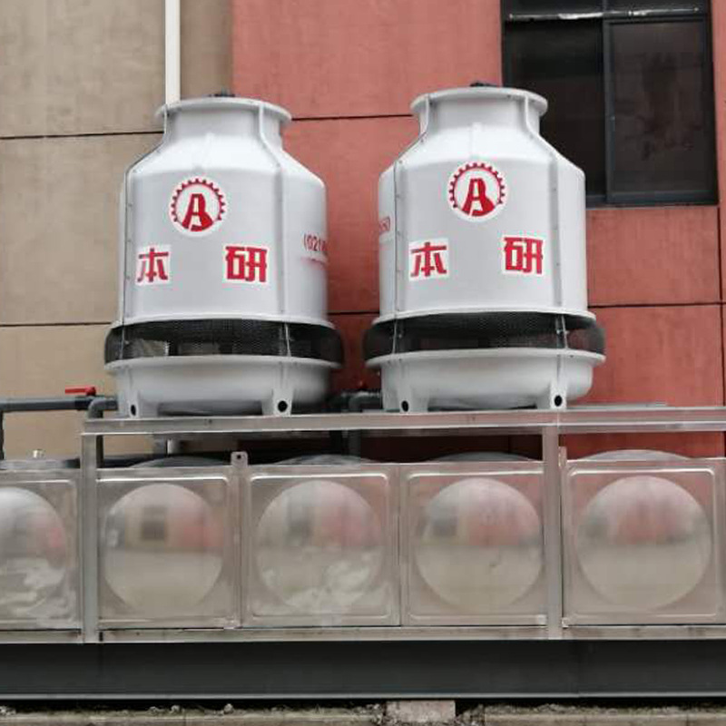 上海苏州冷却塔厂家圆形逆流凉水塔玻璃钢方形冷却水塔水系统