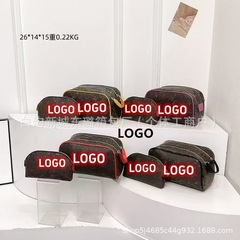 クロスボーダー新製品 2025 春の新作クラッチバッグ 2 点セットトイレタリーバッグ化粧品バッグカラーマッチング L レディースバッグ卸売