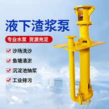 液下渣浆泵立式泥浆泵抽沙吸砂泵耐磨耐腐蚀河道池塘淤泥排污泵