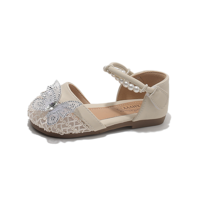 Niñas sandalias Baotou 2026 verano nuevo estilo de niños moda universal princesa zapatos mariposa Lefour zapatos para niños image 6