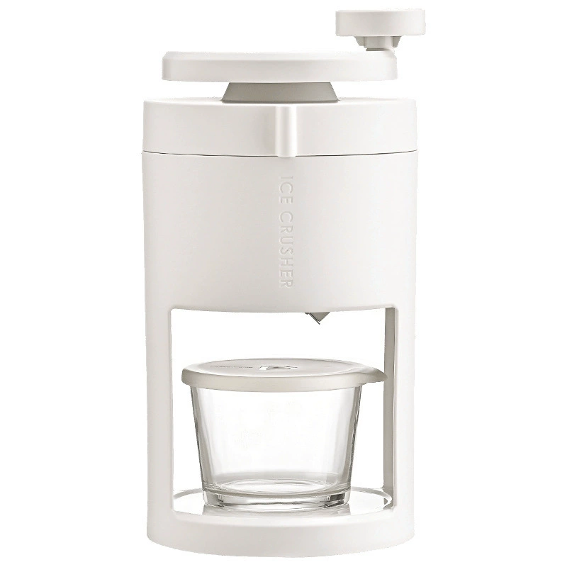 Shaved ice machine household small manual crushed ice continuous ice stall hand-cranked ice machine ice sand hail ice machine chain