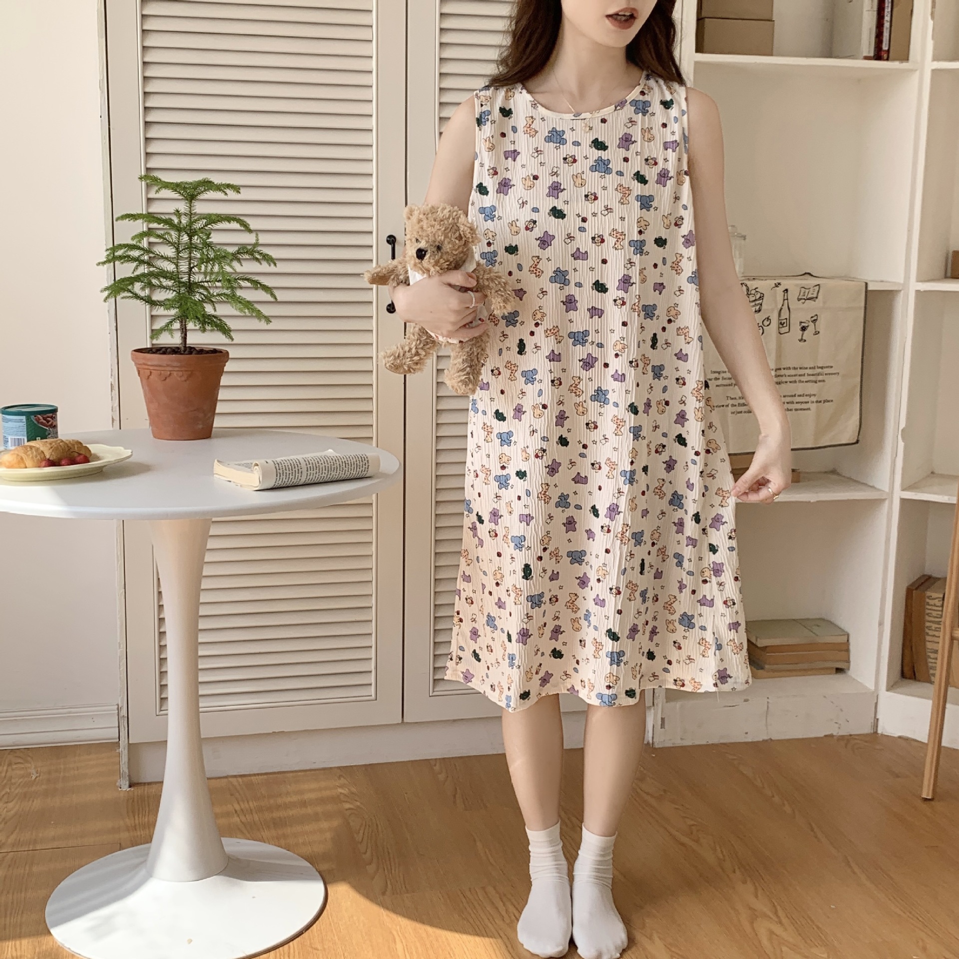 314-6 조끼 치마 작은 동물