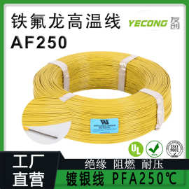 AF-250铁氟龙高温线250度PFA镀银铜丝0.35mm平方阻燃耐高温导线