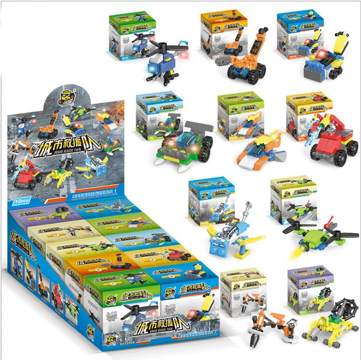 Конструктор в стиле LEGO, игрушка-динозавр, мелкие детали, капсульная игрушка, подарок на день рождения