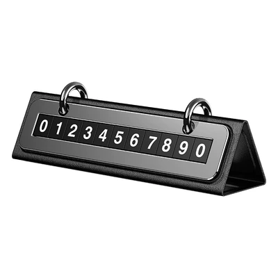 Nömrəli dayanma kartı: Car Decoration High-End Alloy Number