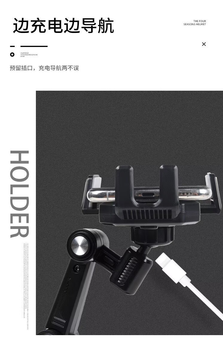 New car phone holder with vacuum suction cup, designed for stable mounting on the car’s center console or dashboard, and universally compatible with various car models