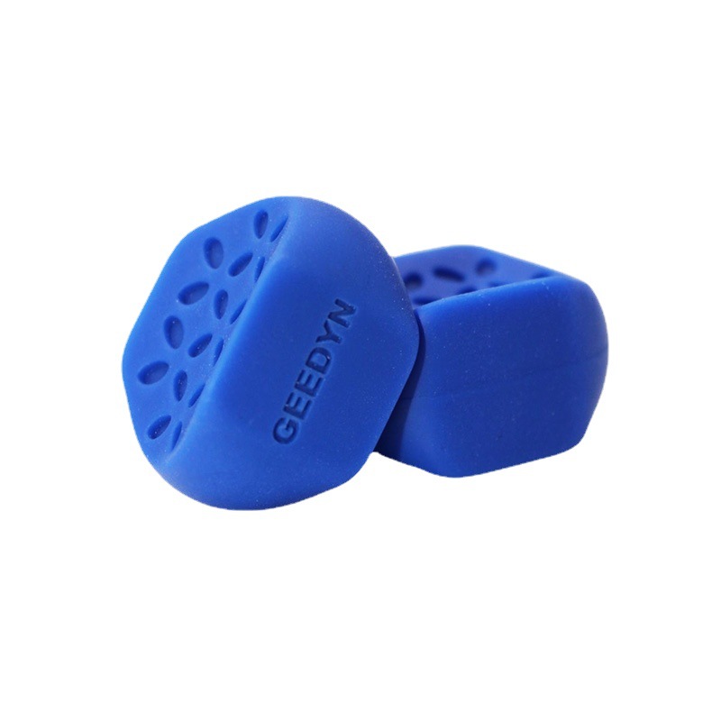 Nuevo cuatro hojas grano masticador de silicona entrenamiento muscular facial masticar bola mandíbula entrenamiento masticador en stock al por mayor