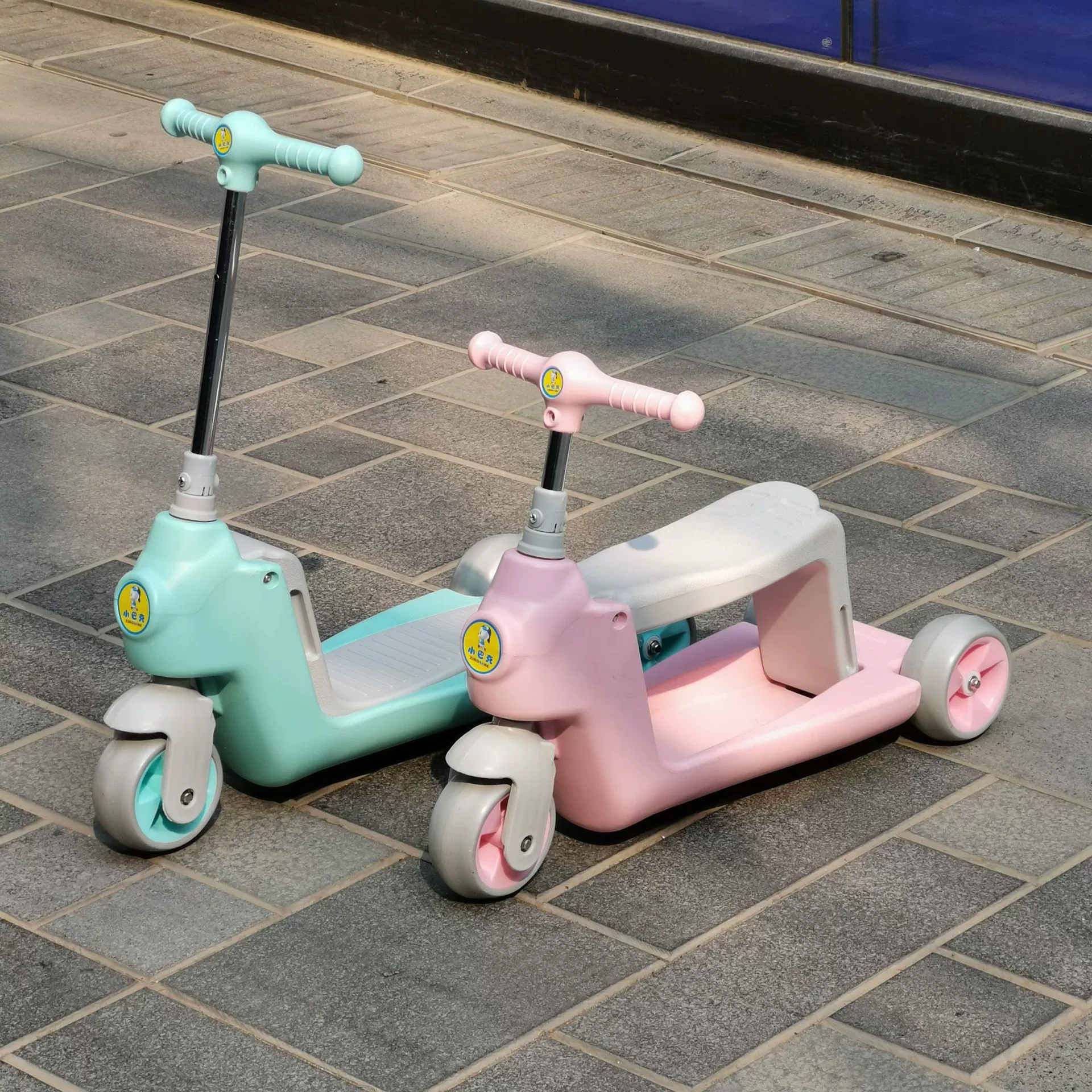 Детский самокат 3 колеса Скутер Baby Sideable Детский самокат Баланс Автомобиль Игрушка Baby Buck