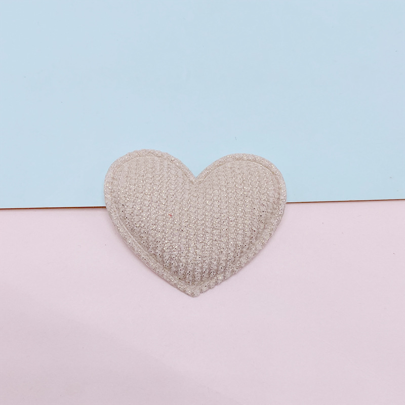 Nicho luz tela de lujo amor joyería Decoración Accesorios 2022 nuevos niños accesorios de pelo accesorios de ropa material