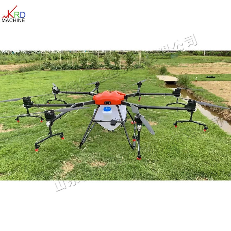 Дрон для защиты растений, сельскохозяйственный опрыскивающий дрон, дистанционный разбрасыватель порошка для садов
