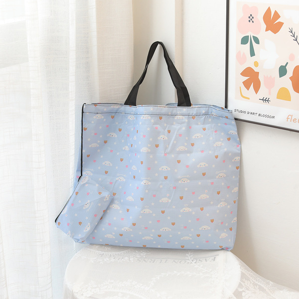 Cartoon handheld big shopping bag