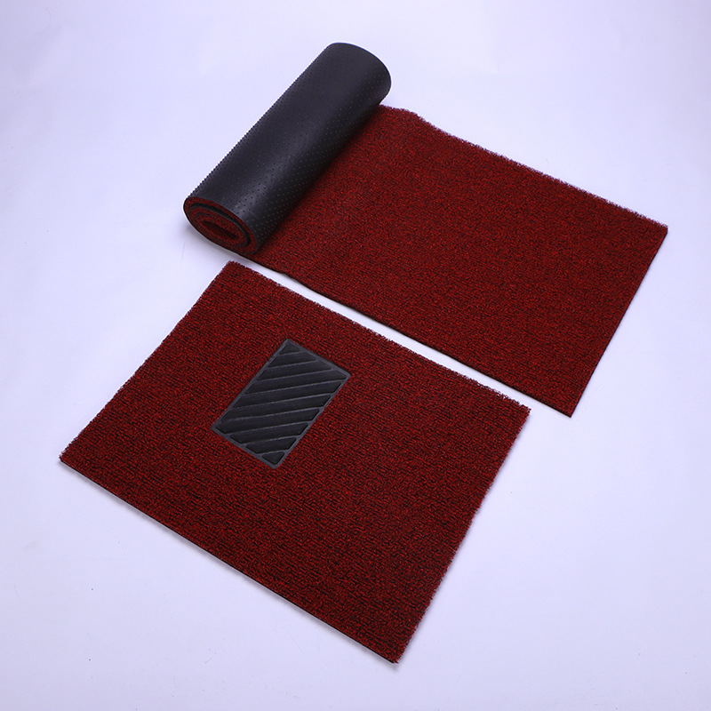 Car mat universal silk ring can be cut easy to clean non-slip foot mat monolithic main driving mat manufacturers