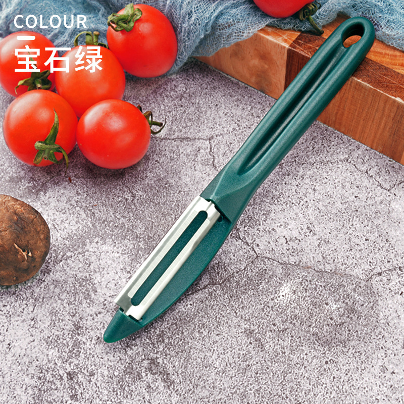 Raspado manzana frutas utensilios caseros frutas y verduras papas peeling melón raspado cuchillo de peeling acero inoxidable cocina Yangjiang