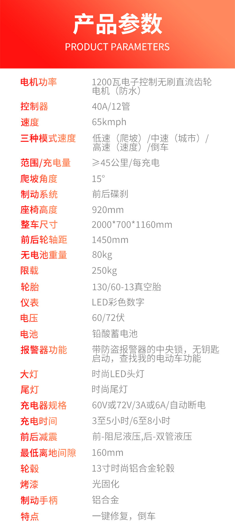 F1-4 Electric Motorcycle Long Range Adult 2025 New