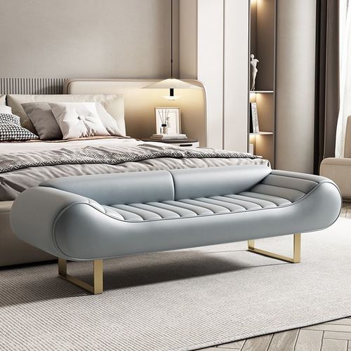 3x Nordic bedroom bed-end bench living room bench bed-side bench shoe rack long bench high-end sense of dress room sofa bench princess bench