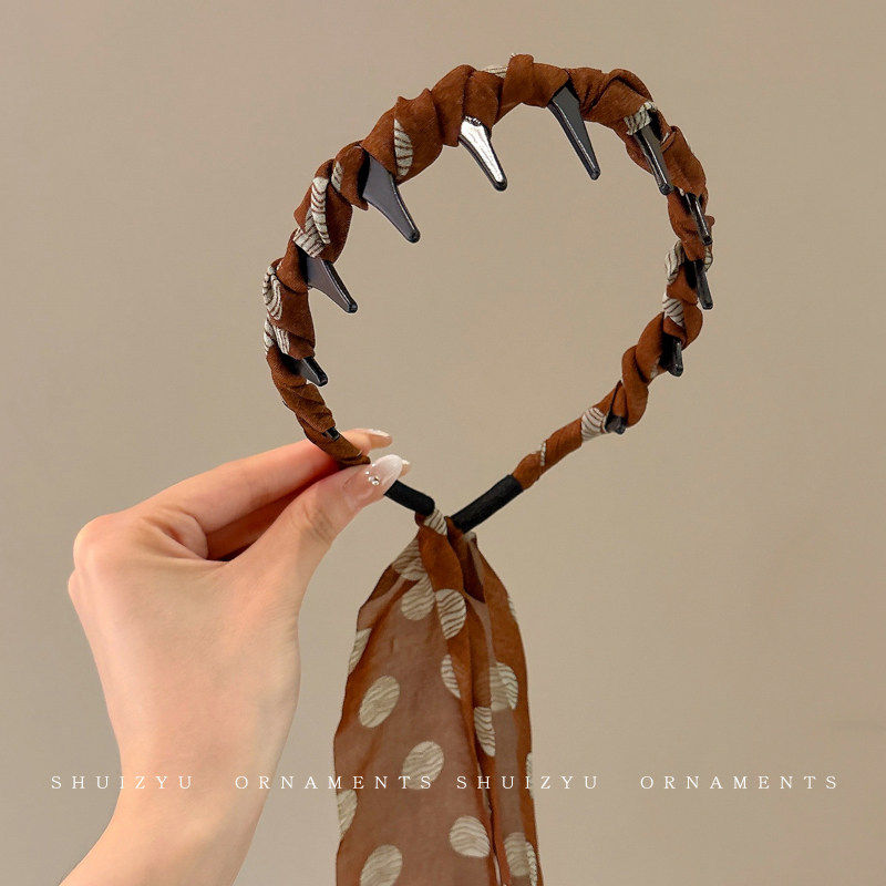 Diadema alta para mujer, nueva colección 2026, accesorio para el cabello estilo Chanel francés, elegante banda ancha para el cabello.