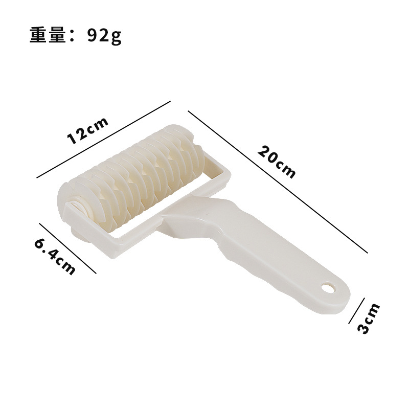 Cross-Border Baking Utensils Kitchen Gadgets Plastic Pizza Cutter Mesh Knife Large and Small Pizza Drawing Hob