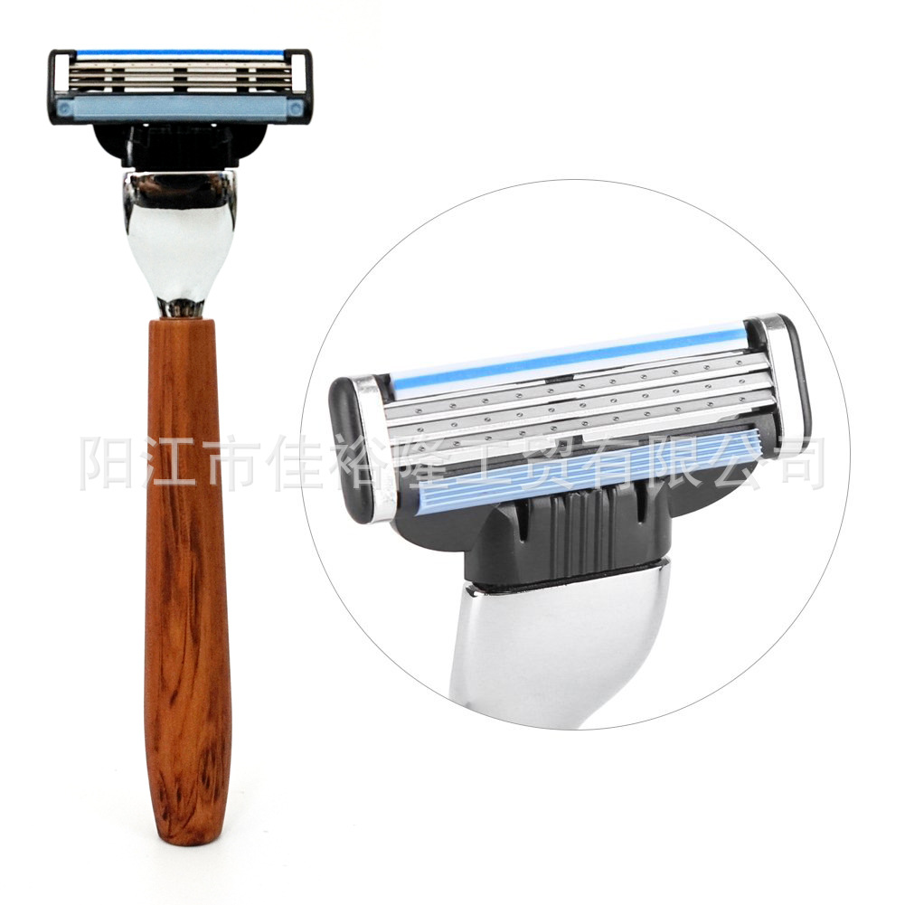 Rosewood afeitado traje hombres Cuidado máquina de afeitar Ventas Directas máquina de afeitar manual afeitadora traje