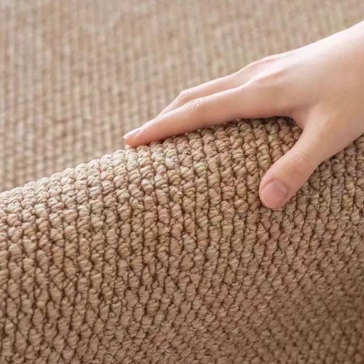 Alfombra de sala de té anti-gato alfombra de estilo japonés anillo de piña alfombra de sala de estar imitación de tela de seta gruesa alfombra de cama resistente al desgaste
