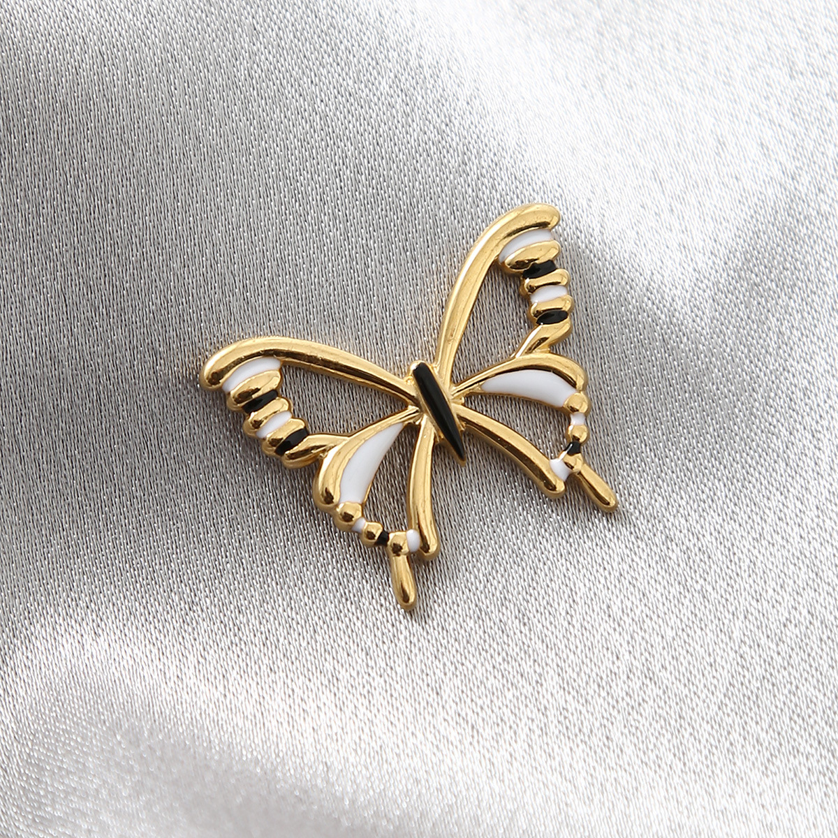 Jewelry Accessories Classification 304 Stainless Steel Material 20 * 25mm 304 Stainless Steel Butterfly Pendant Jewelry Accessories