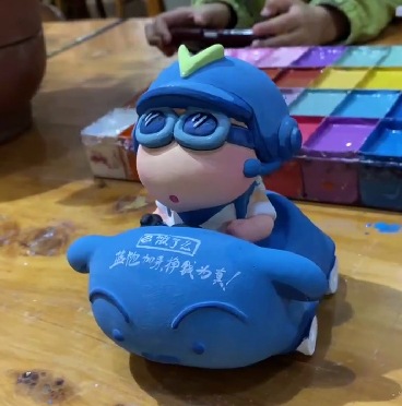 배고픈 Mo Xiaoxin 20cm 분할 석고 인형 라텍스 몰드