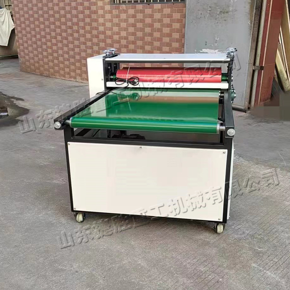 Pequeño tablero de plástico rodillo prensa de papel grueso papel delgado cuero nivelación prensa de papel eléctrica empresa de embalaje