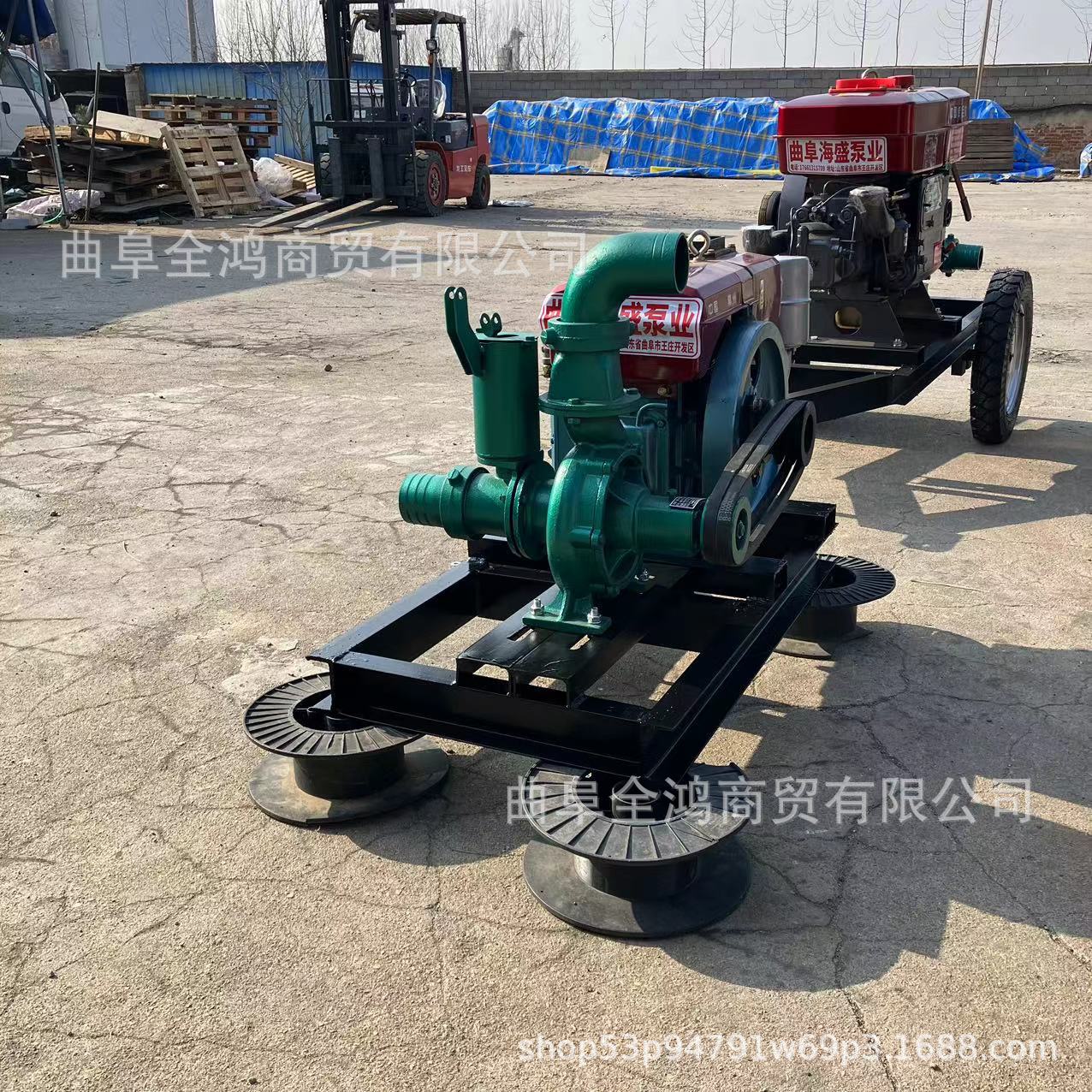 农用家用水泵双叶轮高扬程园林喷灌泵工厂直供大流量农用离心泵