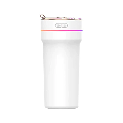 24-Year Smart Car Humidifier Aromatherapy Machine Essential Oil Air Purifier Starry Sky Projection Atmosphere Light Start and Stop with Car (Hava təmizləyiciləri) - 5a-marquee-car-humidifier-white