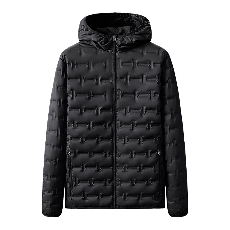 アウトドア男性用熱圧650蓬保温カジュアルカップルダウンジャケット女性フード付きコート80グレーダックダウン