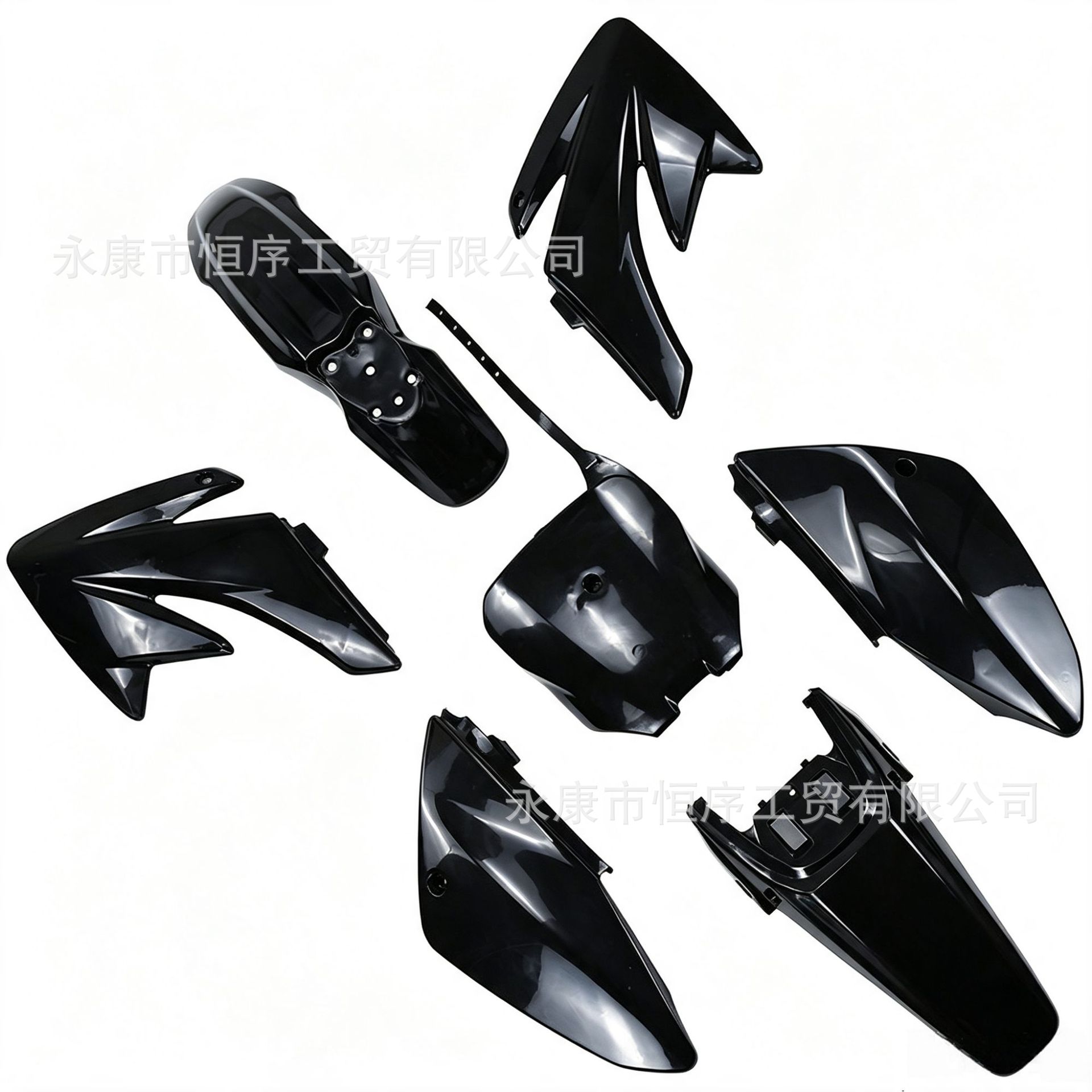 CRF70 off-road motorcycle plastic body shell is suitable for Honda 70 Huayang Big Eagle off-road vehicle body shell