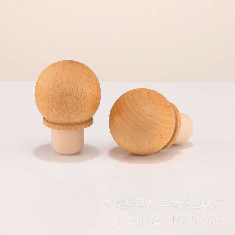 Manufacturer wholesale: mushroom-shaped cork stoppers for liquor bottles, wine bottles, glass bottles, and perfume bottles; sealing stoppers