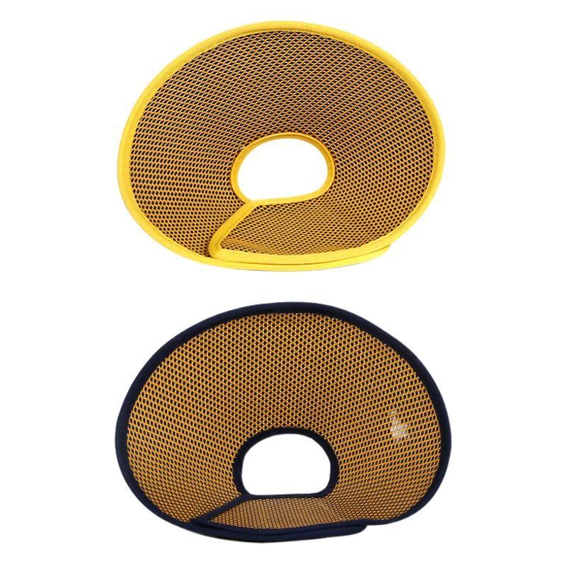 Amazon New Pet Дышащее кольцо Элизабет Прохладный летний головной убор Антилизающий ошейник для кошек и собак оптом