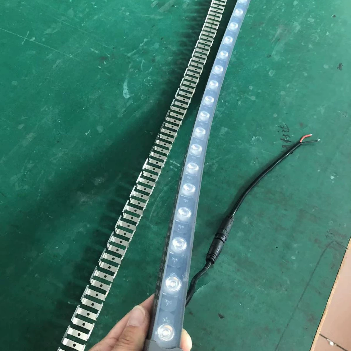 24V 2323MM рукав монохромная линза водонепроницаемая мягкая лента, гибкая силиконовая мягкая лампа с настенной лампой