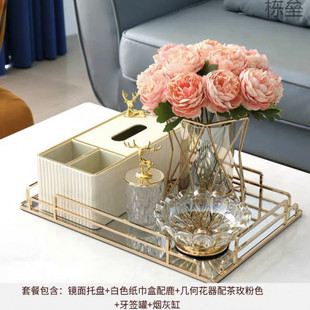 [98% Approval Rate] Light Luxury Style Tissue Box, Living Room Coffee Table, Dining Table, High-End Storage Tissue Box, Home Creativity
