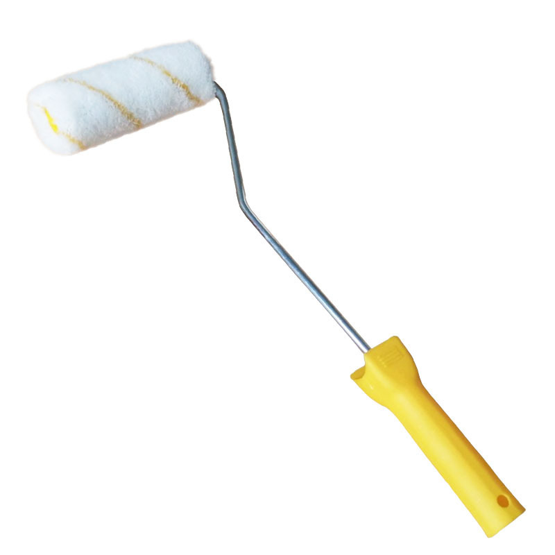 Huade Haojia decorada con cepillo de rodillo de pintura de 5 pulgadas de 30 diámetros de acrílico de lana gruesa de lana media de poliéster de lana fina de pared de cepillo de rodillo pequeño