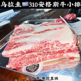 乌拉圭310谷饲安格斯牛小排去骨牛仔骨牛排烤肉火锅牛肉日式烧肉