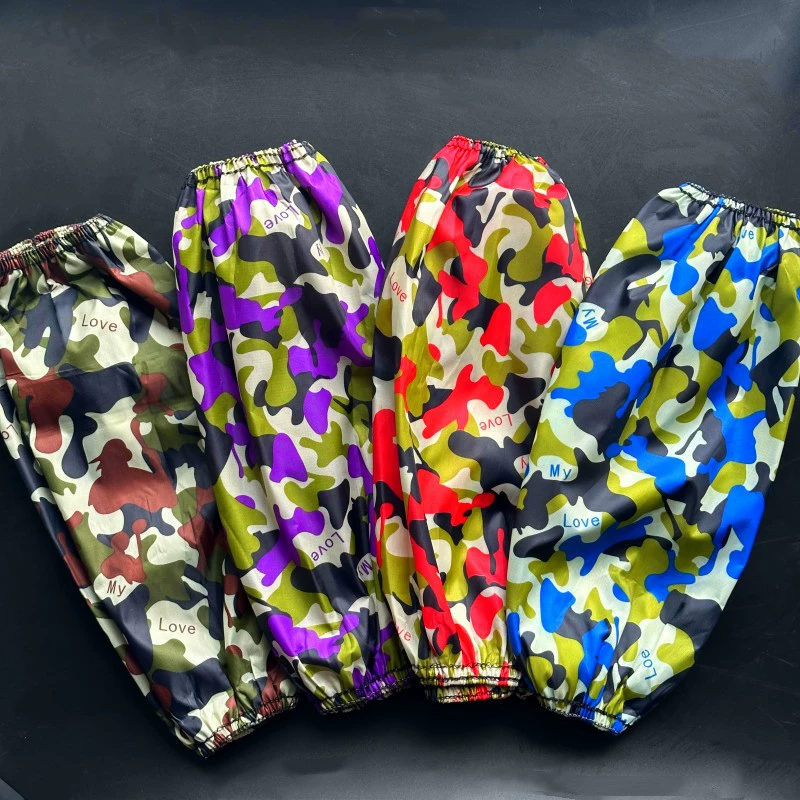 Камуфляжные утолщенные теплые противообрастающие нарукавники из искусственной кожи нарукавники для домашней кухни нарукавники для стойла оптом