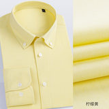 Áo thun nam tay dài màu vàng chanh - Kiểu dáng 009